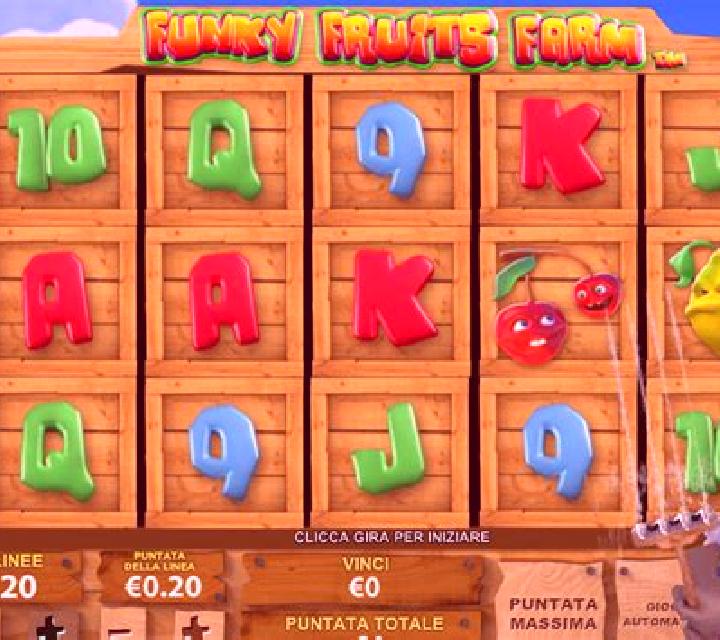 Funky Fruits Farm slot machine