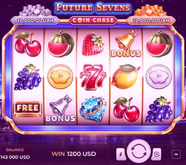 Future Sevens Coin Chase slot game