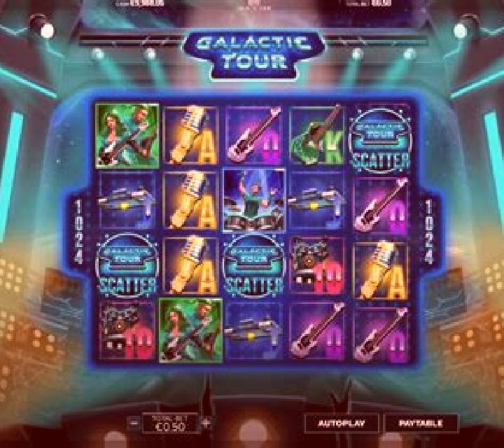 Galactic Tour slot machine