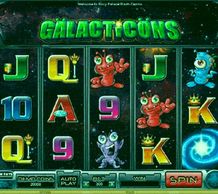 Galacticons slot machine