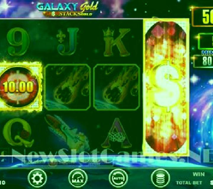 Galaxy Gold CashStacks Gold slot