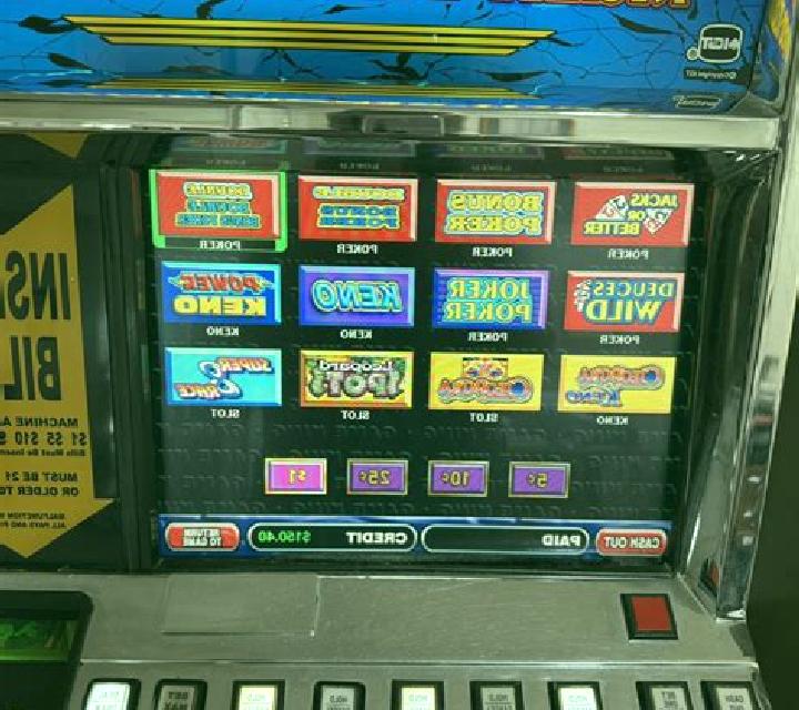 Game King Video Poker slot machine