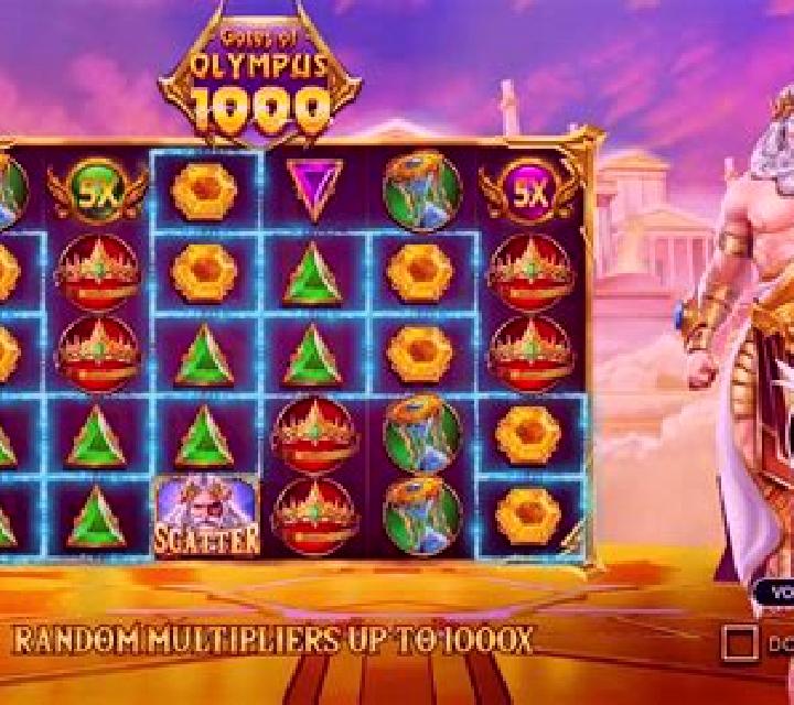 Games in Olympus 1000 slot machine