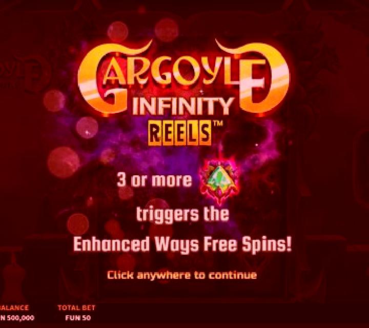 Gargoyle Infinity Reels slot