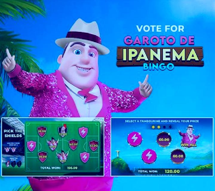 Garoto de Ipanema Bingo slot machine