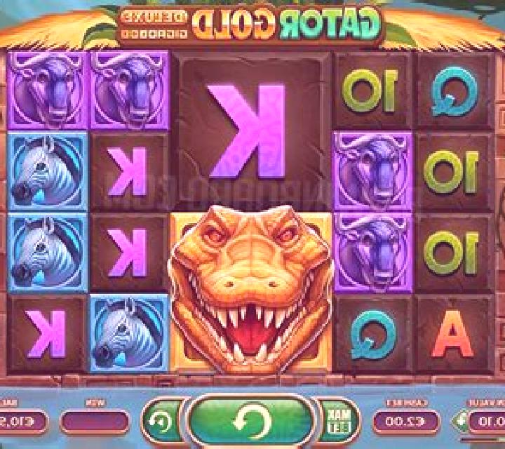 Gator Gold Deluxe Gigablox online slot