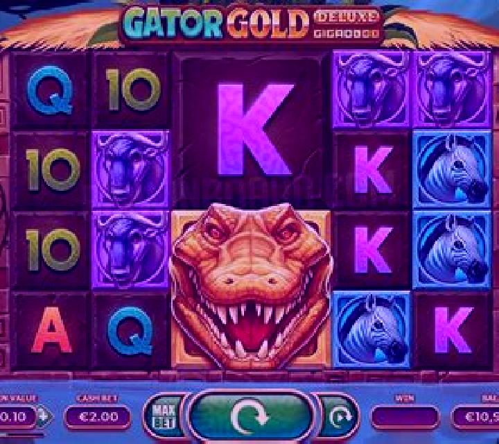 Gator Gold Deluxe Gigablox slot