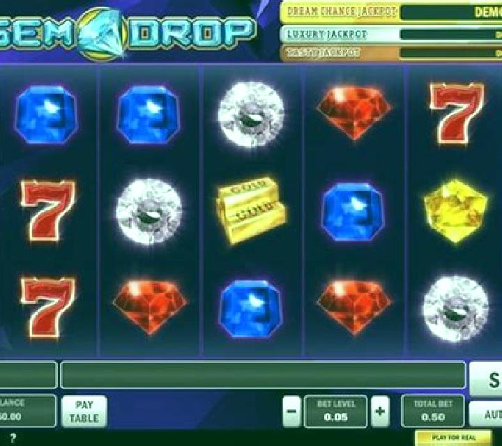 Gem Drop slot machine