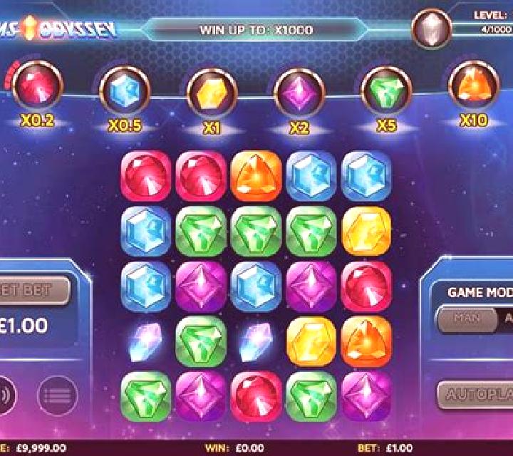 Gems Odyssey (Skillzzgaming) slot game