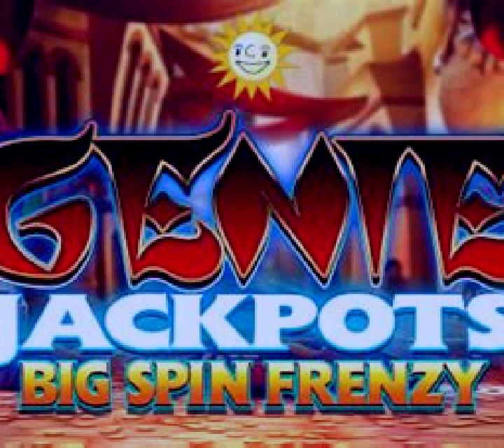 Genie Jackpots Big Spin Frenzy online slot