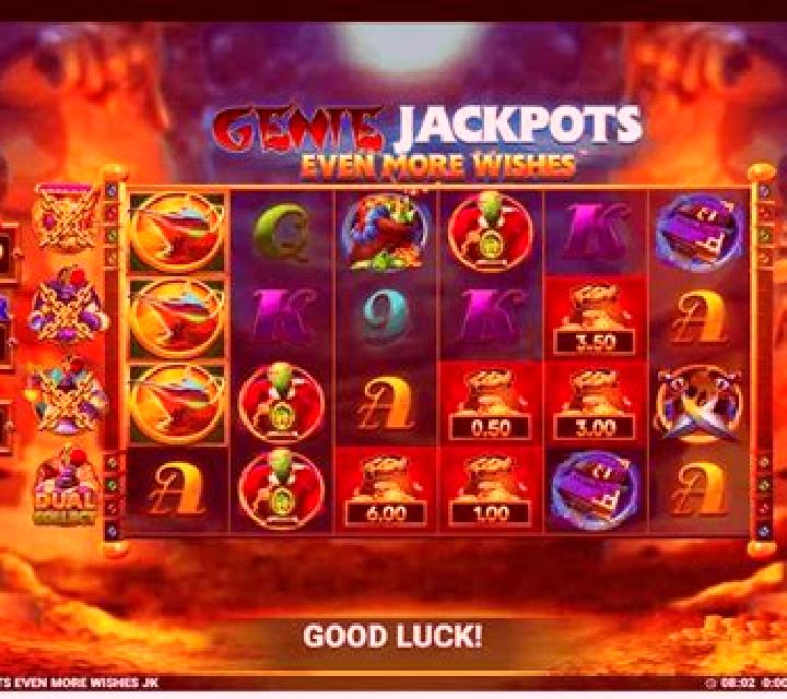 Genie Jackpots Even More Wishes slot game