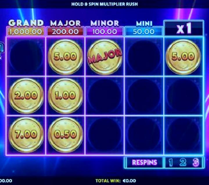 Genie’s 3 Wishes Hold and Spin slot game