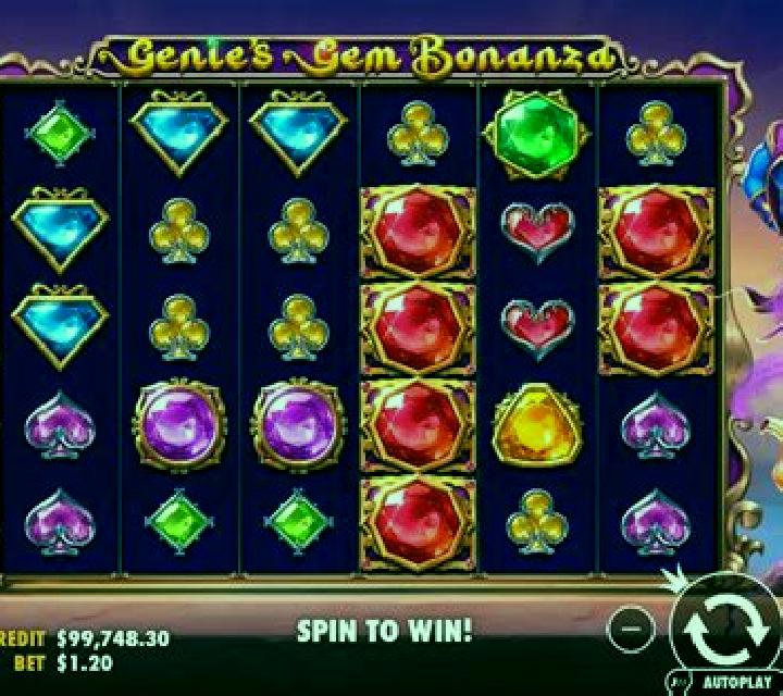 Genie’s Gem Bonanza slot game