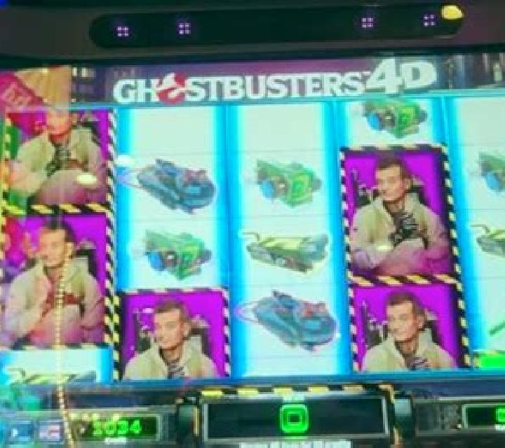 Ghostbuster slot machine