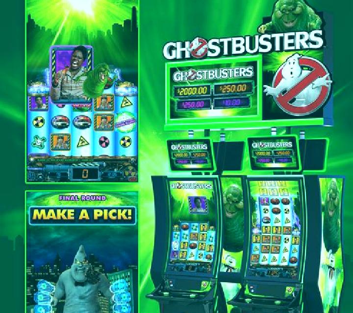Ghostbusters Spectral Search slot machine