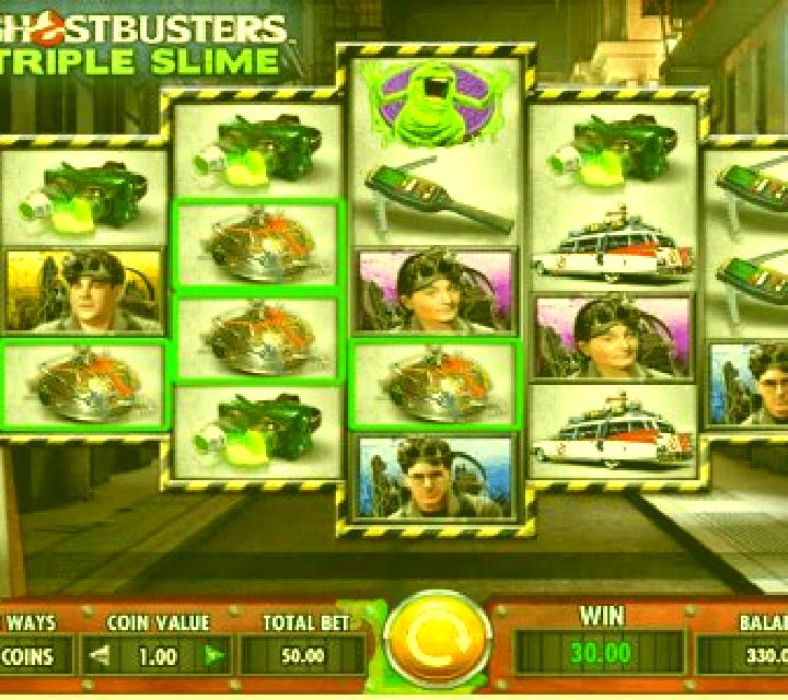 Ghostbusters Triple Slime online slot