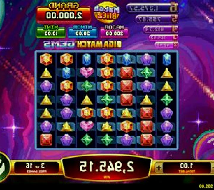 Giga Match Gems Party slot machine
