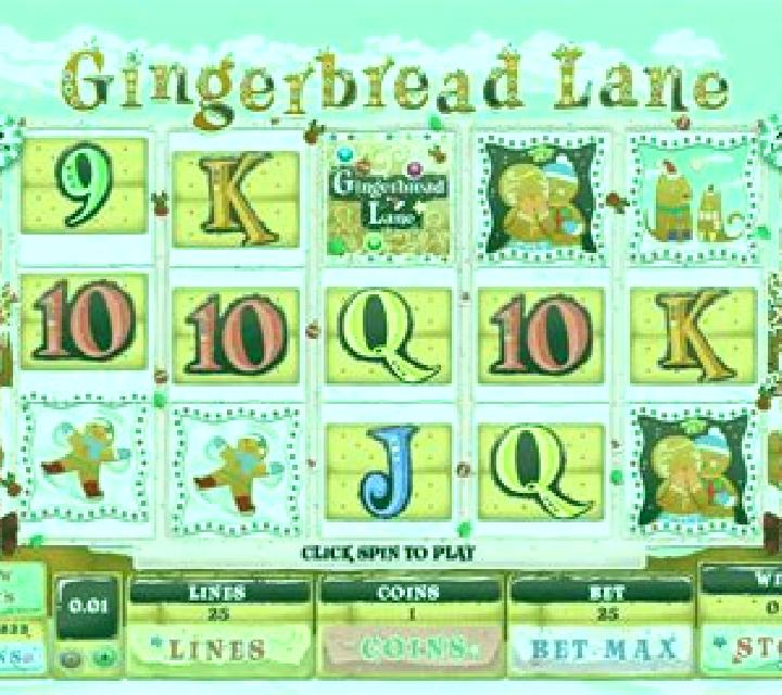 Gingerbread Lane slot