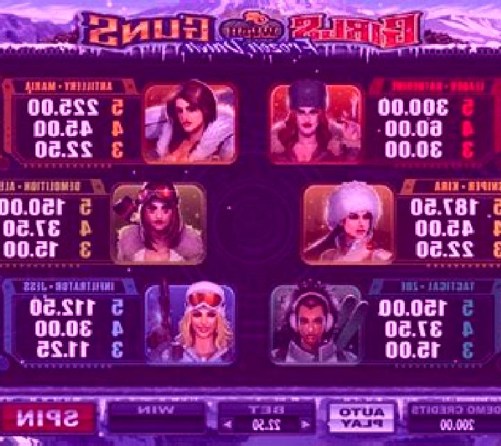 Girls With Guns - Frozen Dawn slot machine