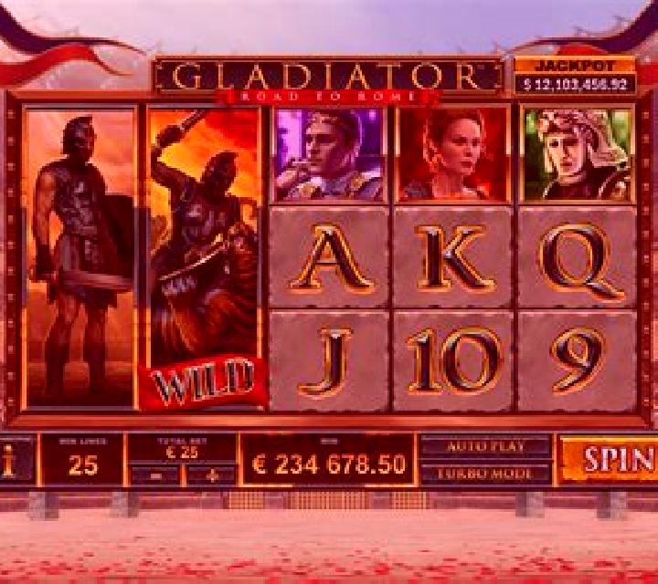 Gladiator Road to Rome slot game