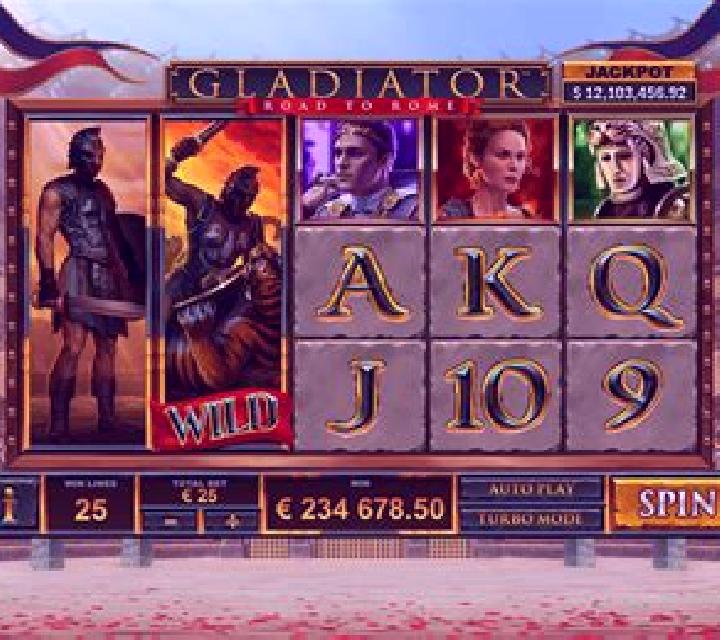 Gladiator Road to Rome slot