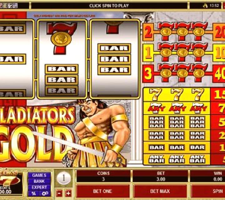Gladiators Gold slot game
