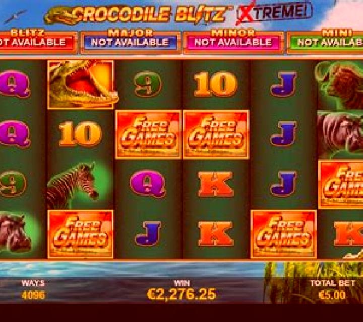 Glamour Crocodile slot game