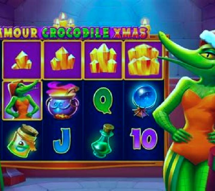Glamour Crocodile Xmas slot
