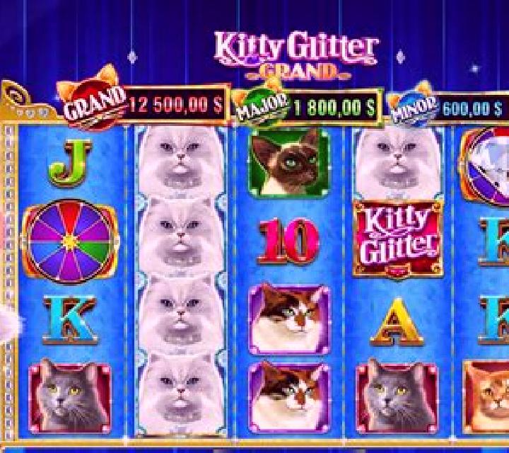 Glitter charm slot game
