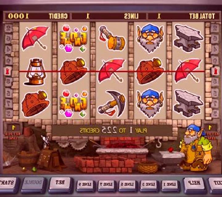 Gnome slot machine