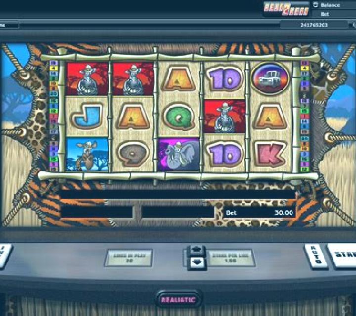 Go Wild on Safari Pull Tab slot machine