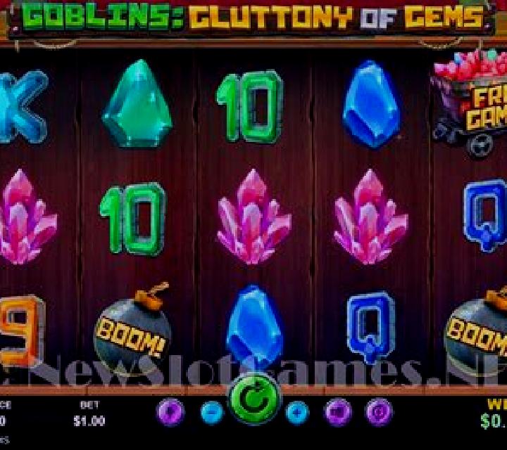 Goblins Gluttony of Gems slot game