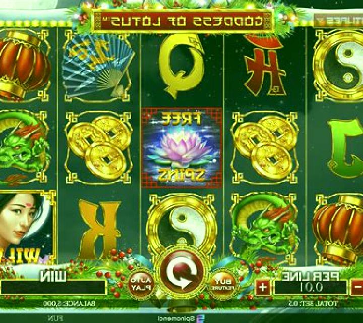 Goddess of Lotus Christmas Edition slot
