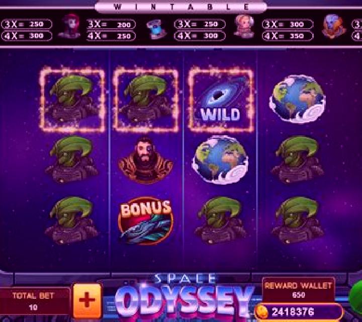 Gods Odyssey slot game