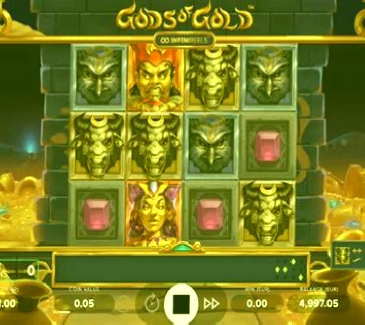 Gods of Gold Infinireels slot