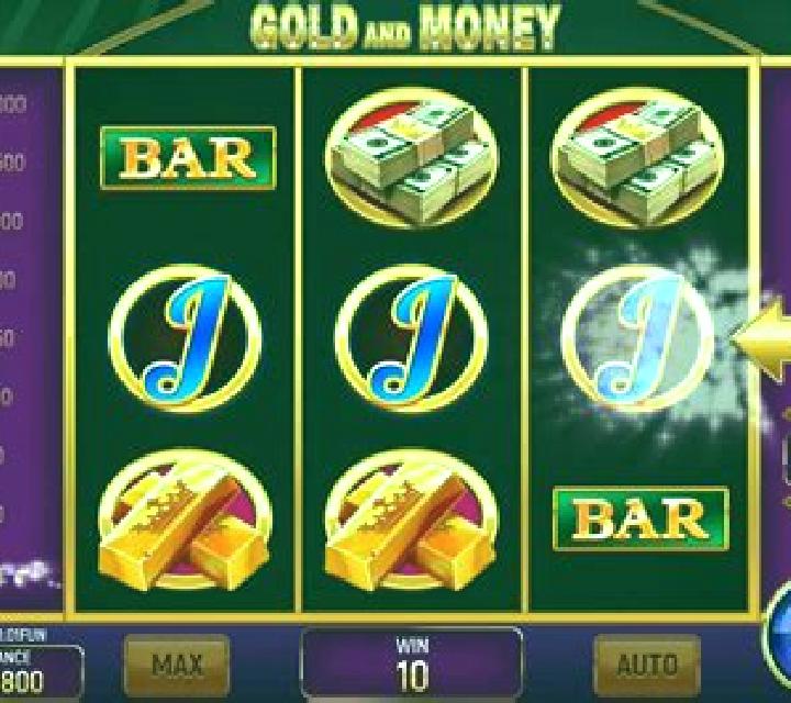 Gold and Money (Pull Tabs) slot