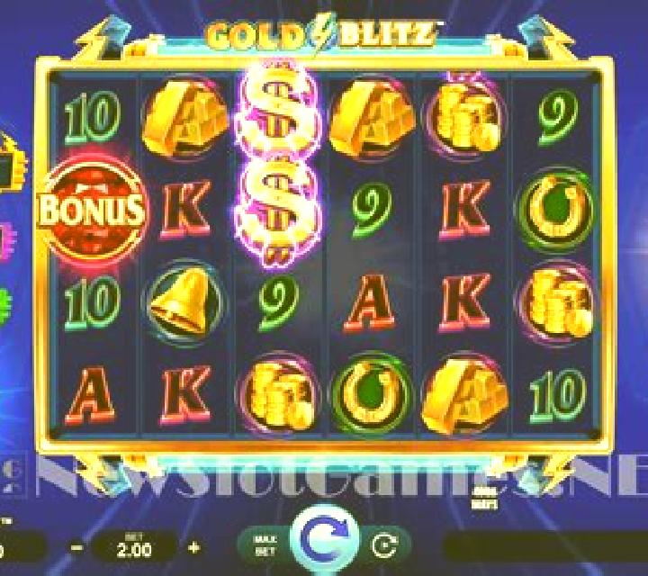 Gold Blitz Fortunes slot game