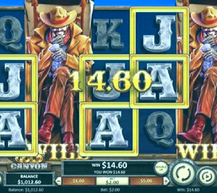 Gold Canyon slot game