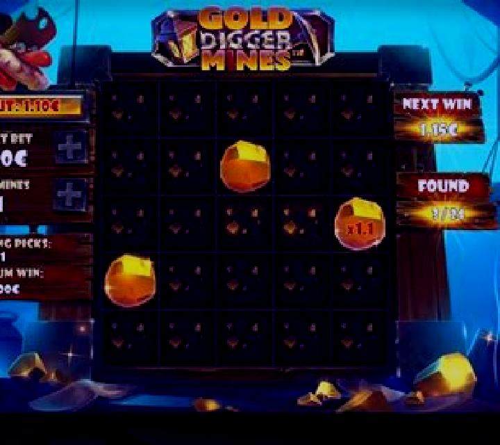Gold Digger: Mines slot game