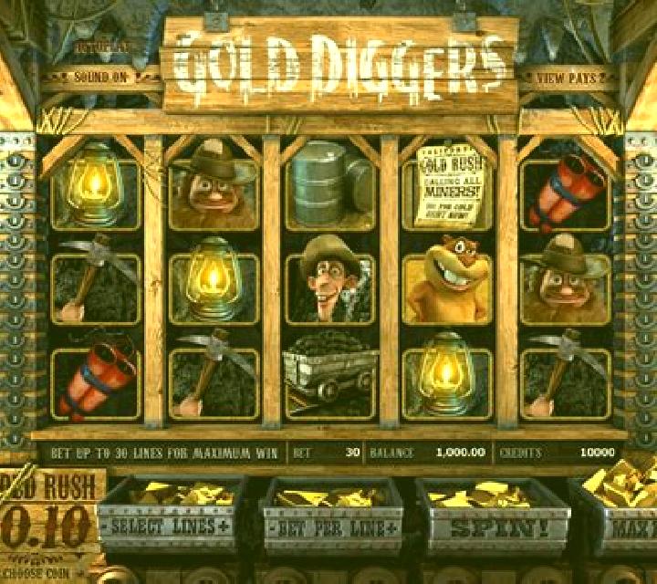 Gold Diggers slot game