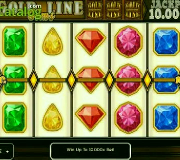 Gold Line Gems slot