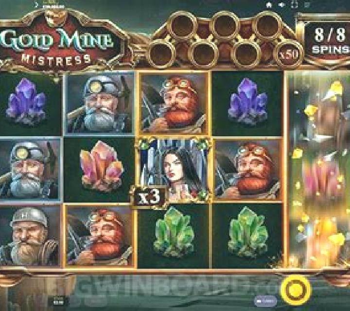 Gold Mine Mistress slot game
