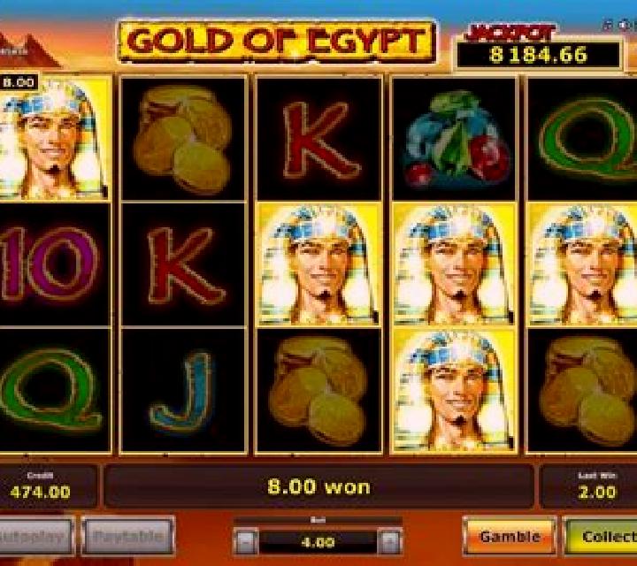 Gold of Egypt (Green Tube) slot