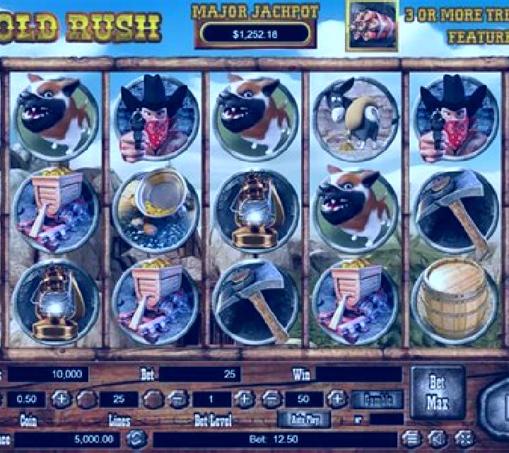 Gold Rush (Habanero Systems) slot machine