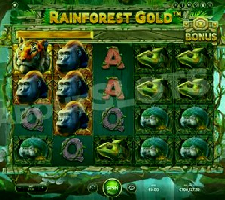 Gold Rush (NetEnt) slot game