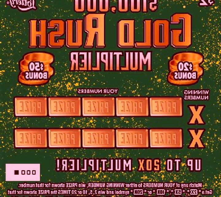 Gold Rush Scratchcard slot game