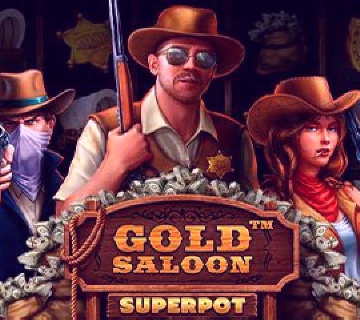 Gold Saloon Superpot Scratch online slot