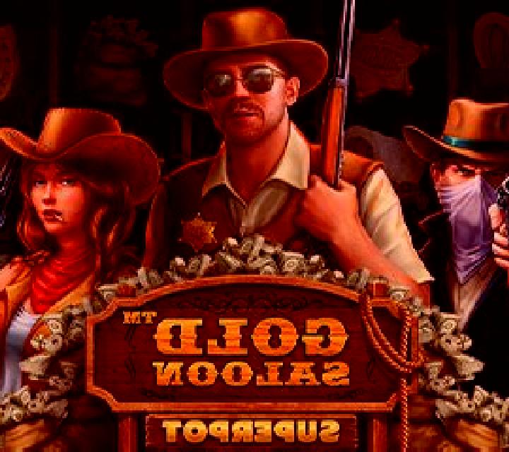 Gold Saloon Superpot Scratch slot game