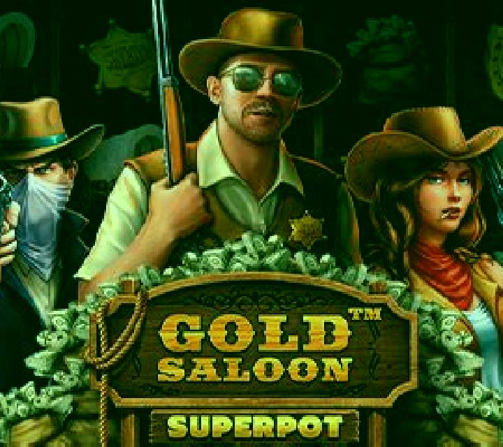Gold Saloon Superpot Scratch slot machine