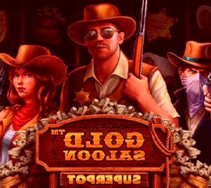 Gold Saloon Superpot slot machine